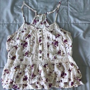 Floral Forever 21 Tank Top